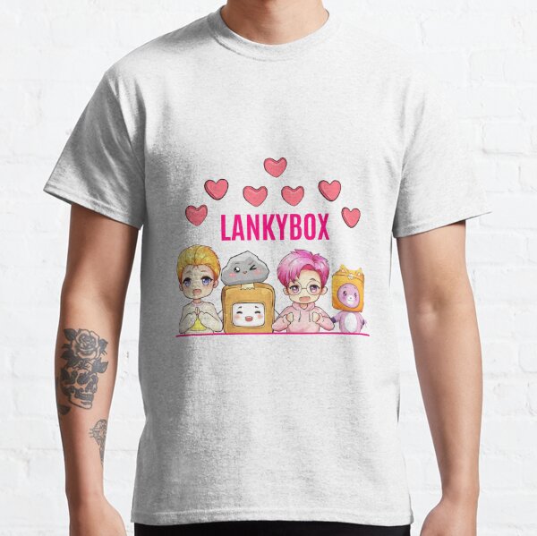 beast gaming mr foxy and boxy lankybox Classic T-Shirt RB1912 product Offical lankybox Merch