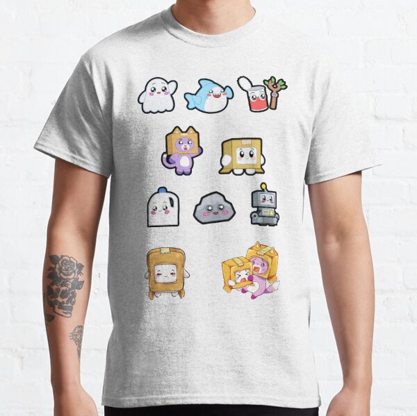 lankybox pack  Classic T-Shirt RB1912 product Offical lankybox Merch