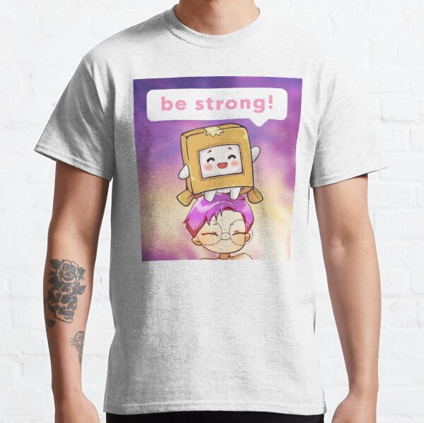 Lankybox be strong  Classic T-Shirt RB1912 product Offical lankybox Merch