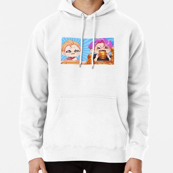 lankybox kids food  Pullover Hoodie RB1912 product Offical lankybox Merch